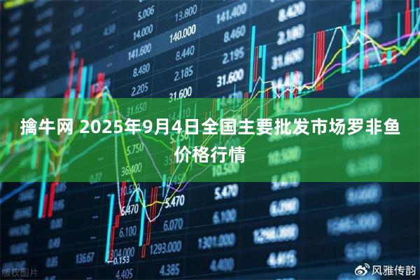 擒牛网 2025年9月4日全国主要批发市场罗非鱼价格行情