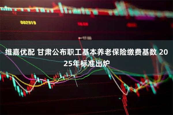 维嘉优配 甘肃公布职工基本养老保险缴费基数 2025年标准出炉