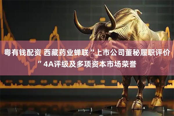 粤有钱配资 西藏药业蝉联“上市公司董秘履职评价”4A评级及多项资本市场荣誉