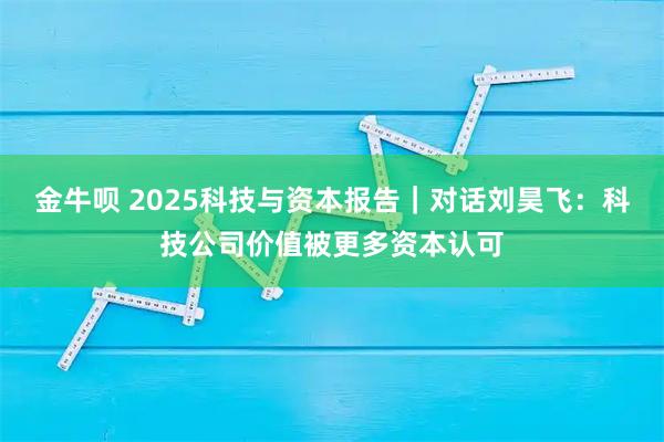 金牛呗 2025科技与资本报告｜对话刘昊飞：科技公司价值被更多资本认可